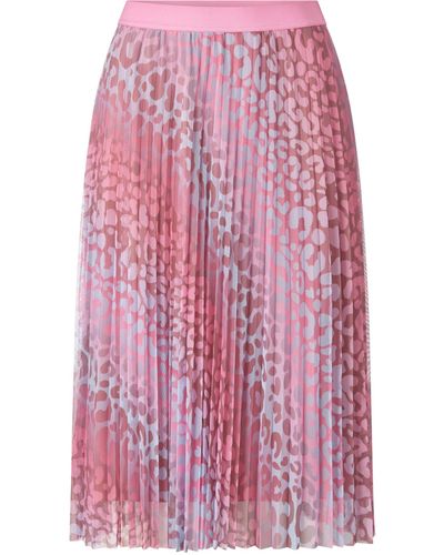 Rich & Royal A-Linien-Rock printed tulle skirt - Pink