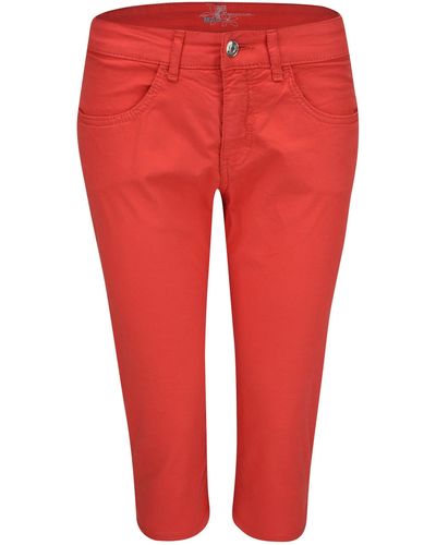 M·a·c Stretch-Jeans CAPRI summer clean red 5917-00-0413-891R - Rot