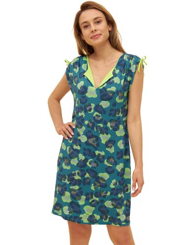 RÖSCH Sommerkleid 1235613 (1-tlg) - Blau