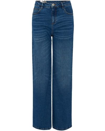 Opus Skinny-fit-Jeans Hose Denim Mivy - Blau
