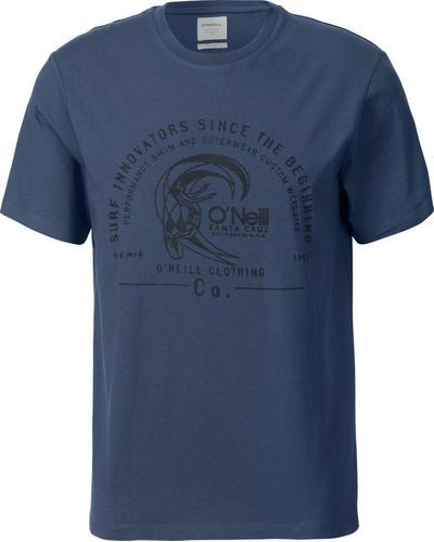 O'neill Sportswear Innovate Wave T-shirt ENSIGN BLUE - Blau