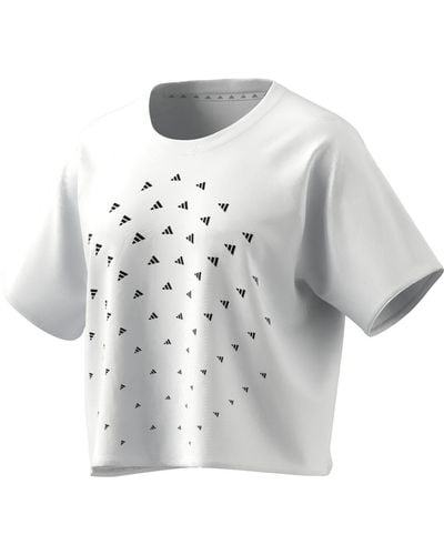 adidas Originals T-Shirt BLUV TEE - Mettallic