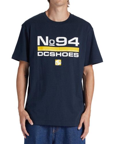 DC Shoes T-Shirt Nine Four - Blau