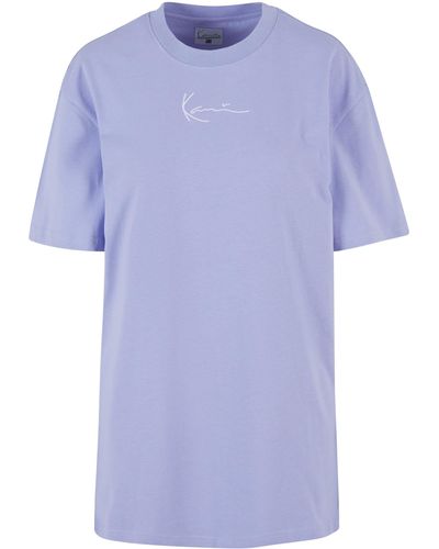 Karlkani T-Shirt (1-tlg) - Blau
