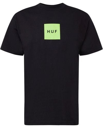 Huf T-Shirt (1-tlg) - Schwarz