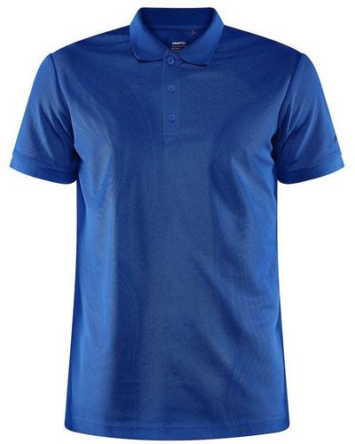 C.r.a.f.t Poloshirt Core Unify Polo Shirt - Blau