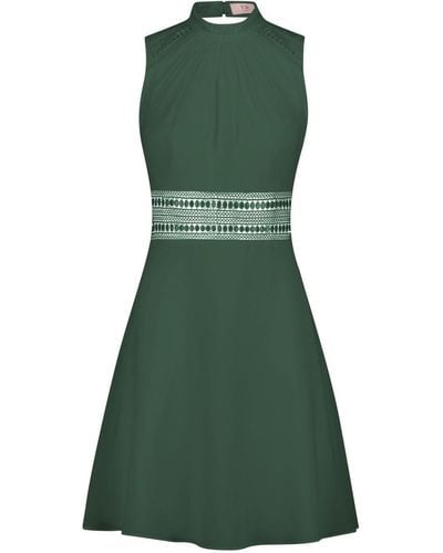 VM VERA MONT Sommerkleid Kleid Kurz ohne Arm - Grün