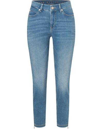 M·a·c Slim-fit-Jeans DREAM CHIC - Blau