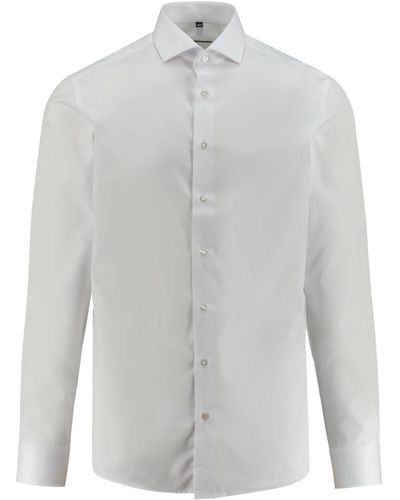 Eterna Businesshemd Hemd 8817 COVER SHIRT Slim Fit (1-tlg) - Weiß