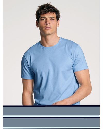 CALIDA HERREN T-Shirt - Blau