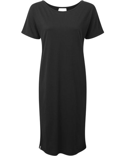 Tentree A-Linien-Kleid Meadow Dress - Schwarz