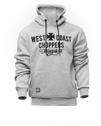 West Coast Choppers Kapuzenpullover - Grau