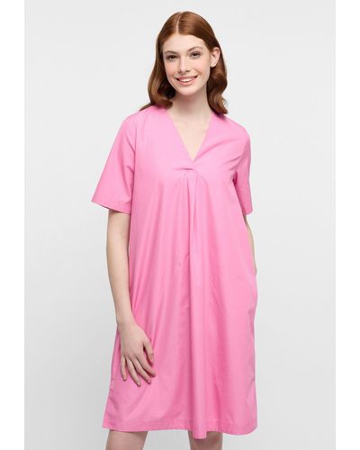 Eterna Shirtkleid LOOSE FIT - Pink