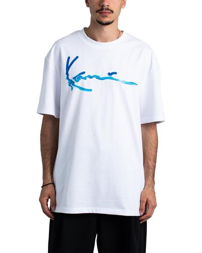 Karlkani T-Shirt Water Signature Tee - Weiß