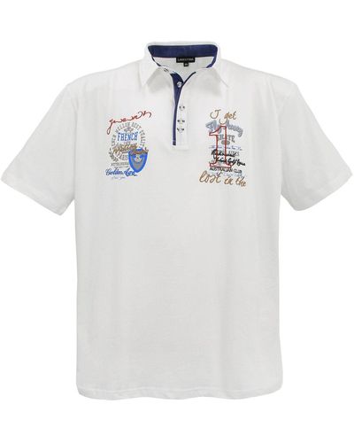 Lavecchia Poloshirt Übergrößen LV-3101 Polo Shirt - Weiß