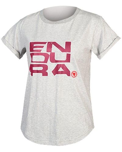 Endura Outdoorbluse Wms One Clan Organic T-Shirt - Weiß