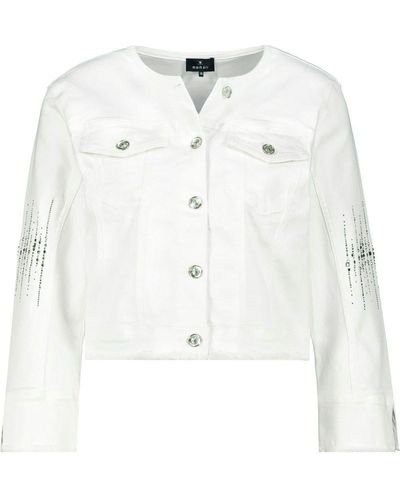 Monari Outdoorjacke Jacke weiss - Weiß