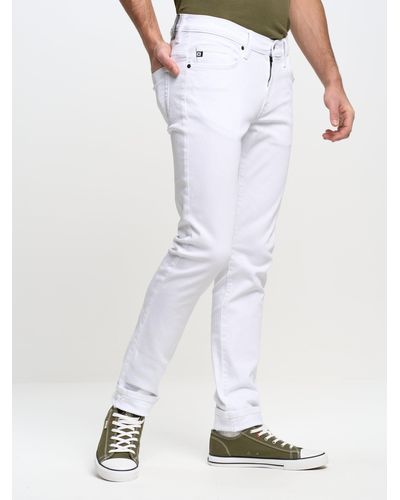 Big Star Skinny-fit-Jeans JEFFRAY (1-tlg) - Weiß