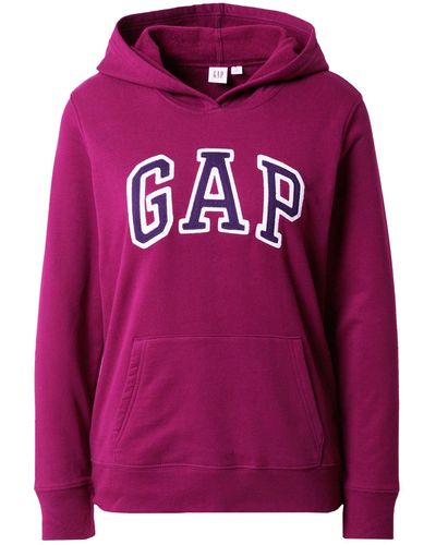 Gap Sweatshirt (1-tlg) Plain/ohne Details - Pink