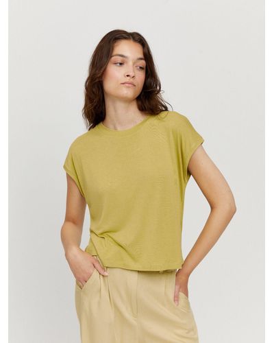 Mazine Shirt Golden T unterziehshirt unterhemd kurzarm - Grün
