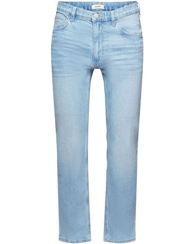 Esprit Straight- Gerade geschnittene Jeans - Blau