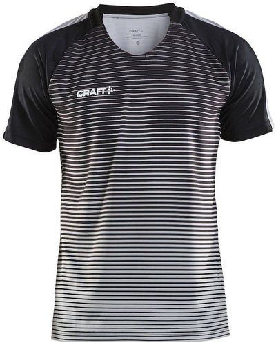 C.r.a.f.t T-Shirt Pro Control Stripe Jersey - Schwarz