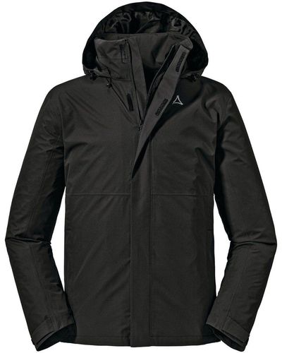 Schoeffel Outdoorjacke Regenjacke Gmund - Schwarz