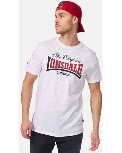 Lonsdale London T-Shirt ALDINGHAM - Weiß