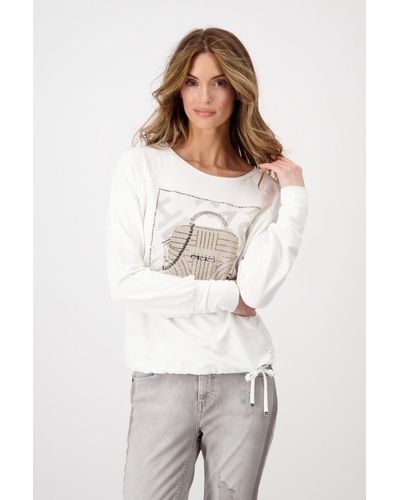 Monari T-Shirt Pullover - Weiß