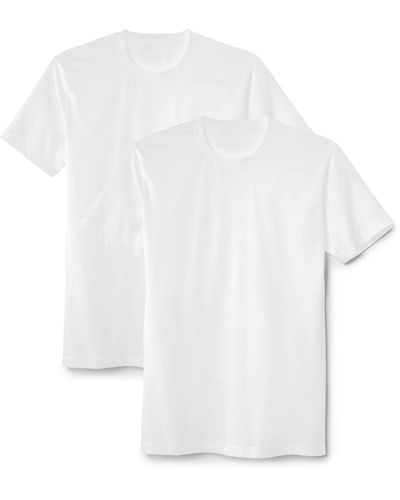 CALIDA T-Shirt (2-tlg) - Weiß