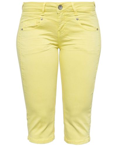 ATT Jeans Caprihose Zoe im 5-Pocket Design - Gelb