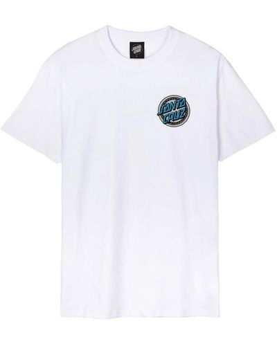 Santa Cruz T-Shirt Dressen Rose Crew One, G L, F white - Weiß