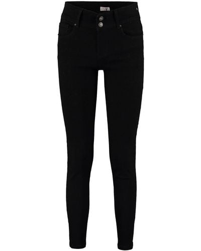 Hailys Skinny-fit-Jeans Liana (1-tlg) Plain/ohne Details - Schwarz