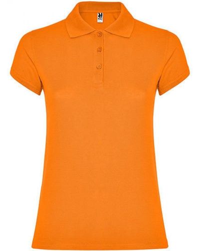 Roly Star Woman Poloshirt, Piqué - Orange