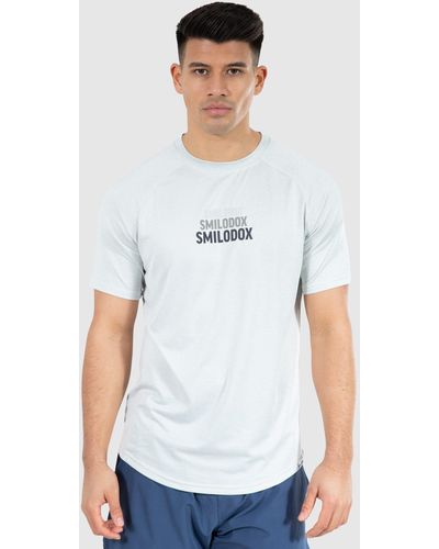 Smilodox T-Shirt Pereira Nachhaltig - Weiß