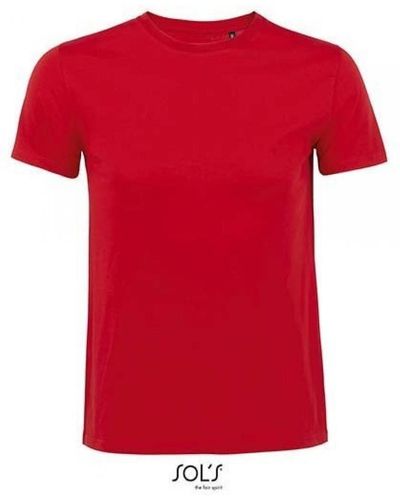 Sol's Rundhalsshirt Short Sleeve T-Shirt Milo - Rot