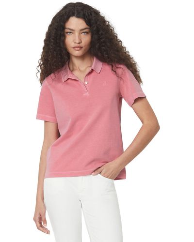 Marc O' Polo Poloshirt im klassischen Look - Pink