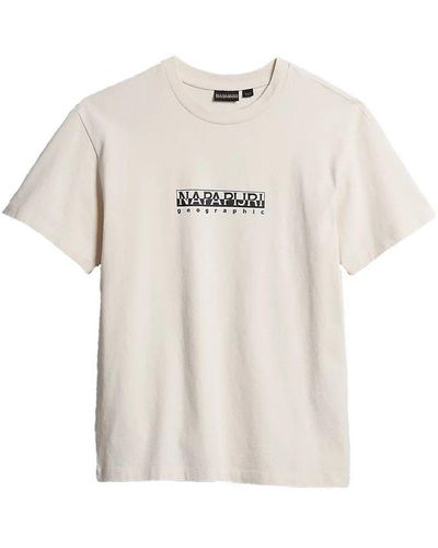 Napapijri T-Shirt Box S - Natur