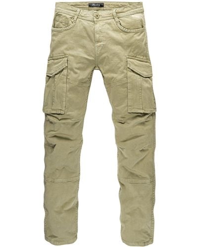 REPUBLIX Cargohose LENNY Cargo Jogger Chino Hose Jeans - Natur