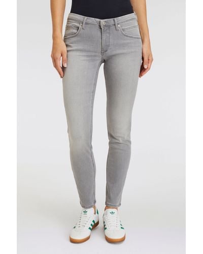Marc O' Polo Slim-fit-Jeans Alva in klassischer 5-Pocket Form - Grau