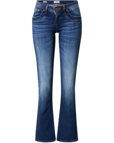 LTB Bootcut-Jeans Valerie (1-tlg) Plain/ohne Details, Weiteres Detail - Blau