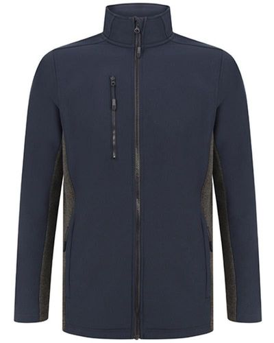 Henbury Softshelljacke Softshell Jacket - Blau