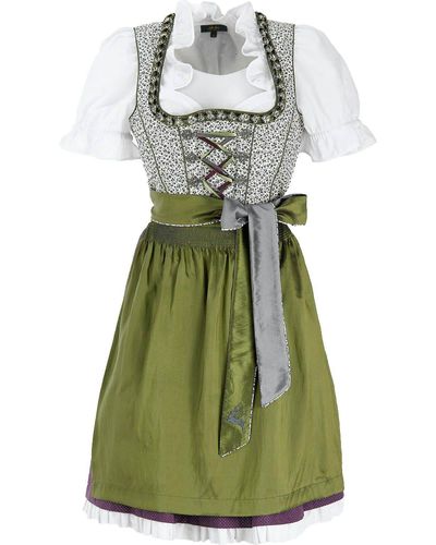 Wiesnkönig 2-in-1-Kleid Dirndl Traudl - Grün