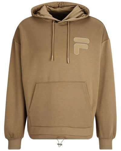 Fila Hoodie Cuenca oversized Hoody mit großem -Logo - Grün