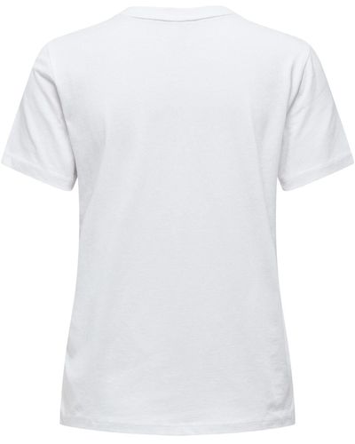 ONLY T-Shirt KITA (1-tlg) Ziersteine in Blau | Lyst DE