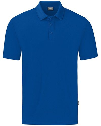 JAKÒ Poloshirt Polo Organic Stretch - Blau