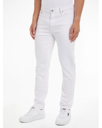Tommy Hilfiger Tommy -Jeans DAD JEAN RGLR im 5-Pocket-Style - Weiß