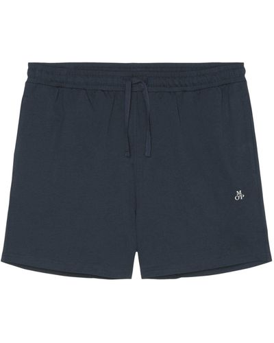 Marc O' Polo Shorts Mix & Match Cotton Bermudas Kurze Hose - Blau