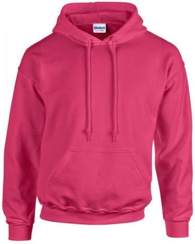Gildan Heavy Blend Hooded Sweatshirt / Kapuzenpullover - Pink