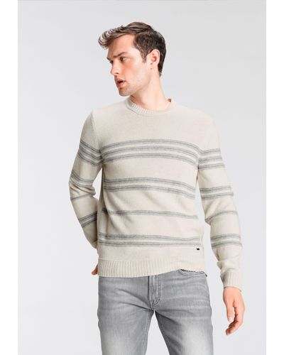 Daniel Hechter Strickpullover - Grau